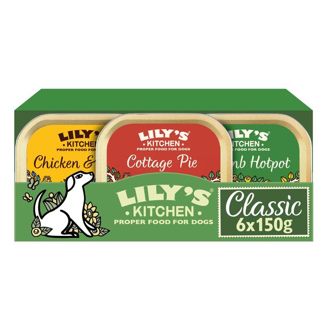 Lily's Kitchen Classic Dinners for Dogs Multipack   6 x 150g