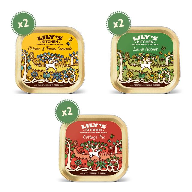 Lily's Kitchen Classic Dinners for Dogs Multipack   6 x 150g