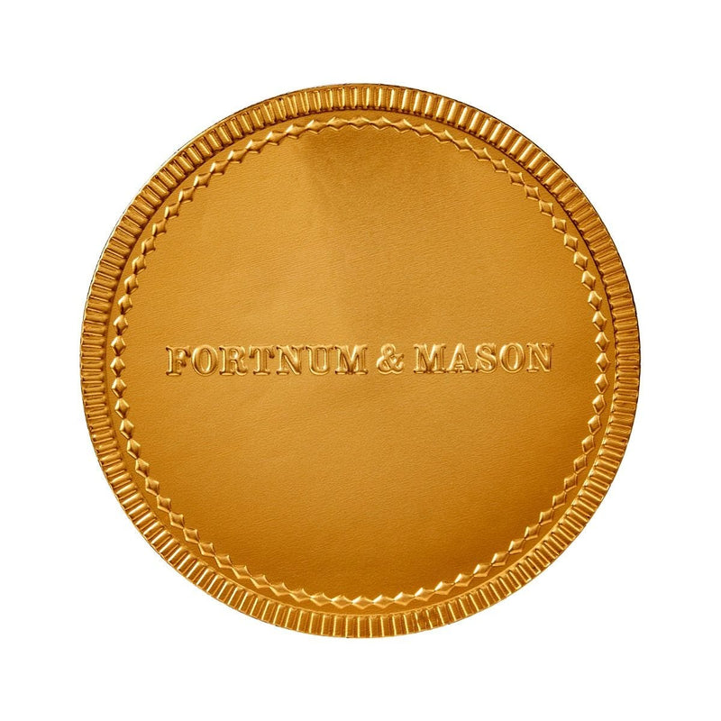 Fortnum's coronation chocolate coin in decorated keepsake tin, UK version