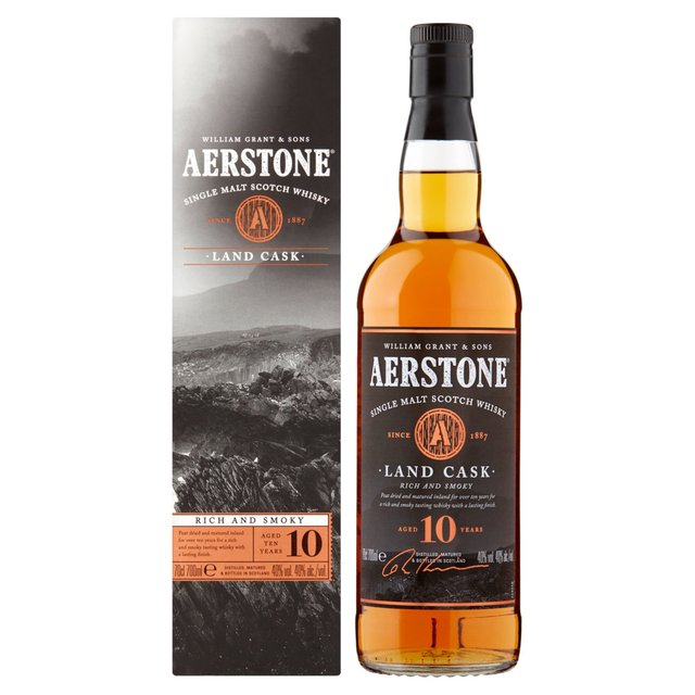 Aerstone Land Cask 10YO Single Malt Scotch Whisky   70cl GOODS M&S   