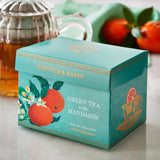 Green tea with mandarin silky tea bags 30g - British product