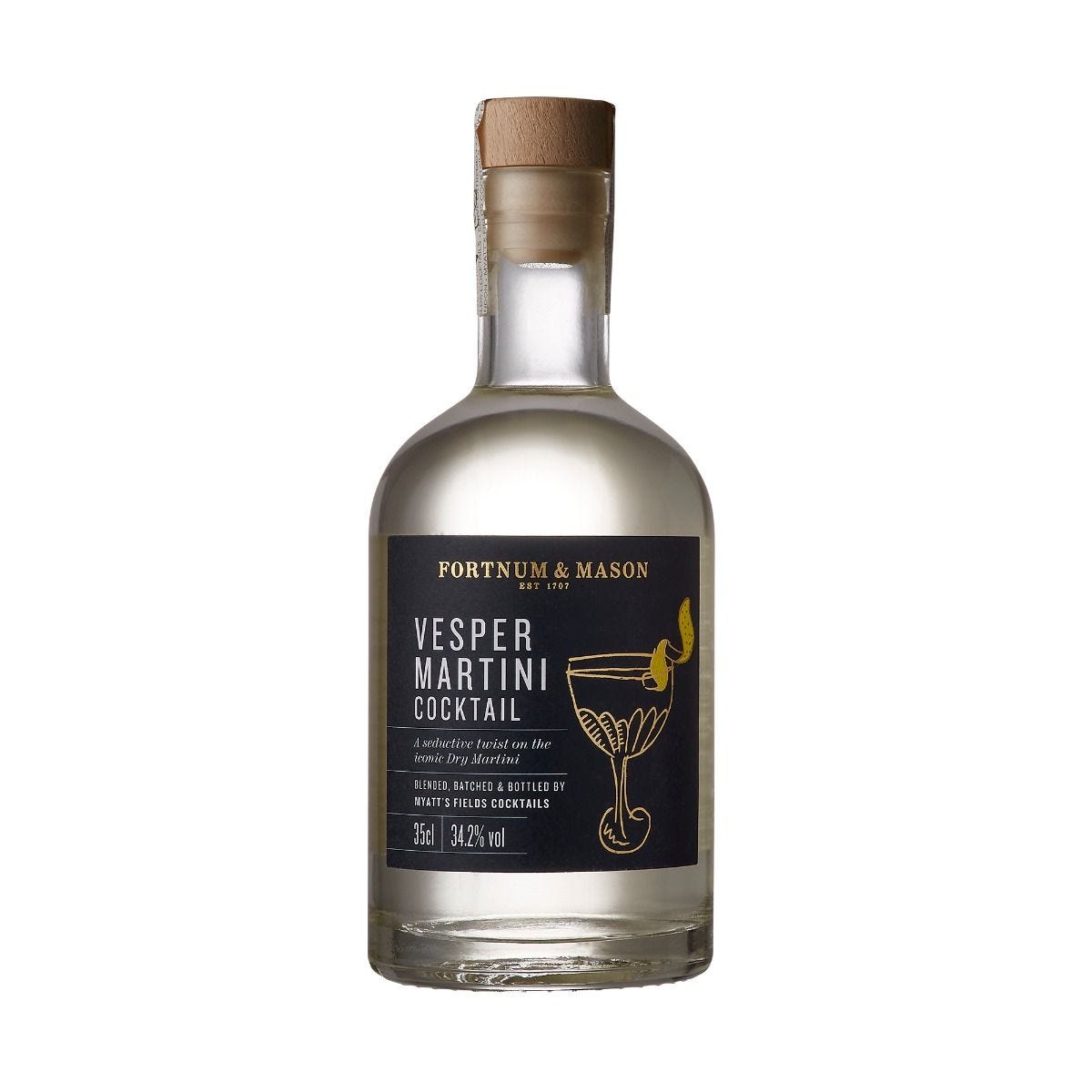 Fortnum's Vesper Martini cocktail 35cl, imported from the UK