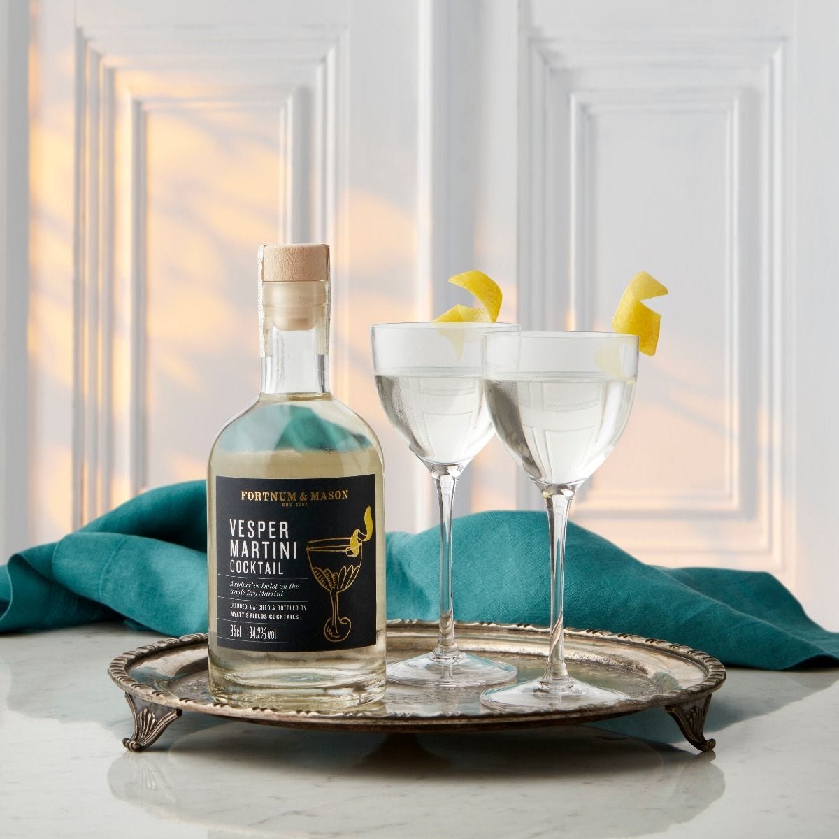 Fortnum's Vesper Martini cocktail 35cl, imported from the UK