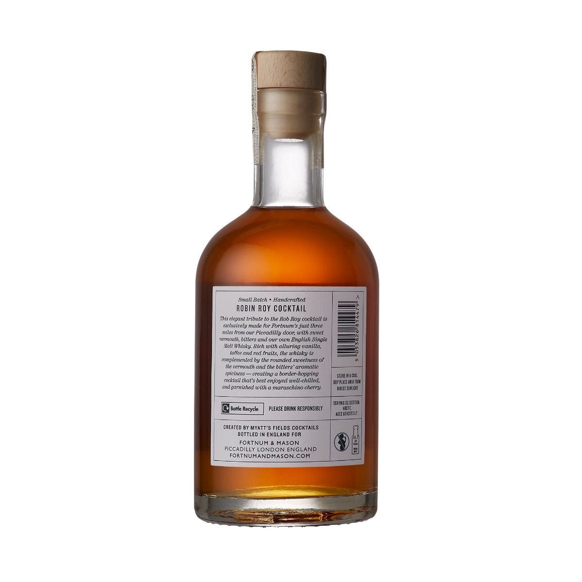 Fortnum's Robin Roy bottled cocktail 35cl (British brand)