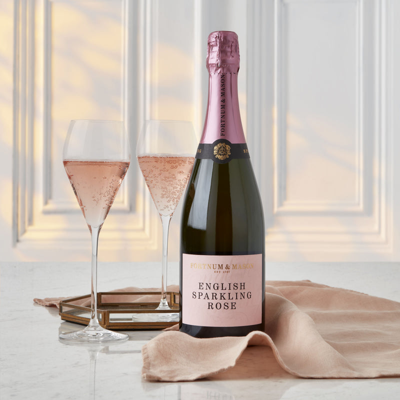 Fortnum's English sparkling Brut Rosé 75cl, UK version
