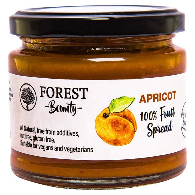 Forest Bounty 100% Apricot Fruit Spread    250g GOODS M&S   