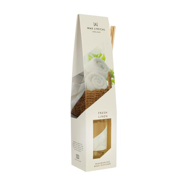 Wax Lyrical Fresh Linen Reed Diffuser   100ml