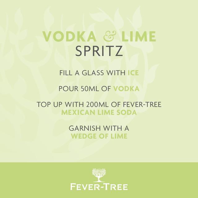 Fever-Tree Mexican Lime Soda   500ml GOODS M&S   