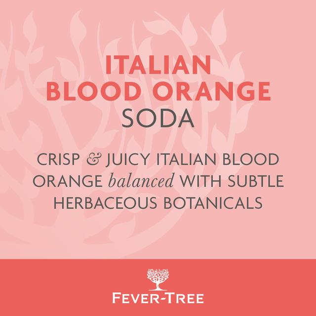 Fever-Tree Italian Blood Orange Soda   500ml GOODS M&S   