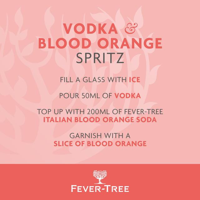 Fever-Tree Italian Blood Orange Soda   500ml GOODS M&S   