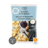 M&amp;S Sea Salt &amp; Balsamic Vinegar Crisps   150g