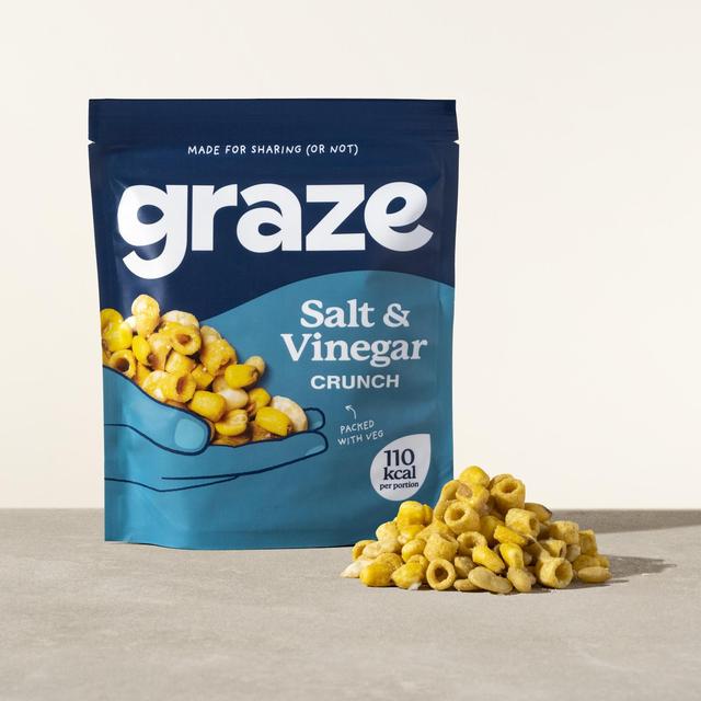 Graze Vegan Salt & Vinegar Mixed Sharing Snacks   100g