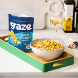 Graze Vegan Salt & Vinegar Mixed Sharing Snacks   100g GOODS M&S   