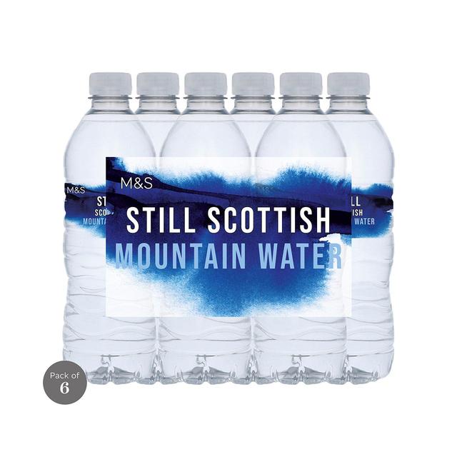 M&S Still Scottish Mountain Water PET   6 x 500ml