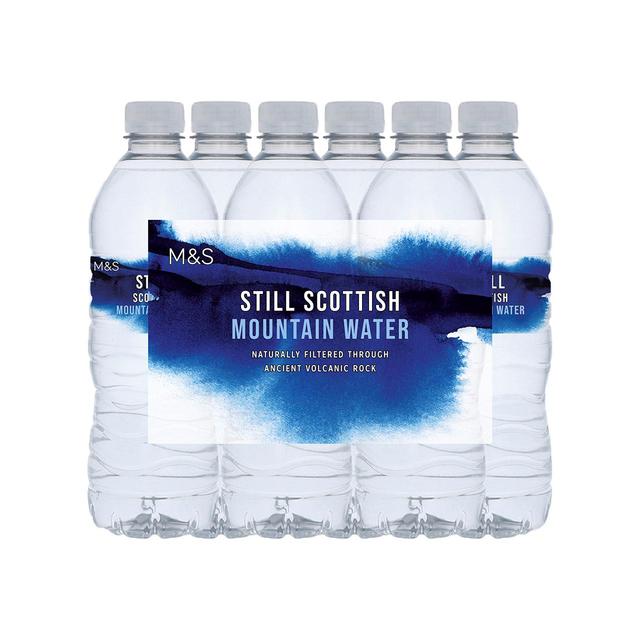 M&S Still Scottish Mountain Water PET   6 x 500ml GOODS M&S   