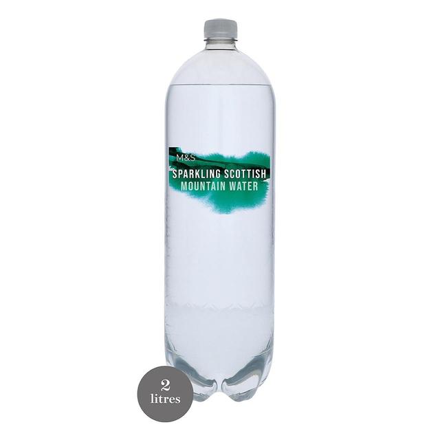 M&S Sparkling Scottish Mountain Water   2L GOODS M&S   