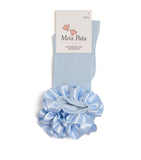 Meia Pata ribbon-trim knee-high socks - British product