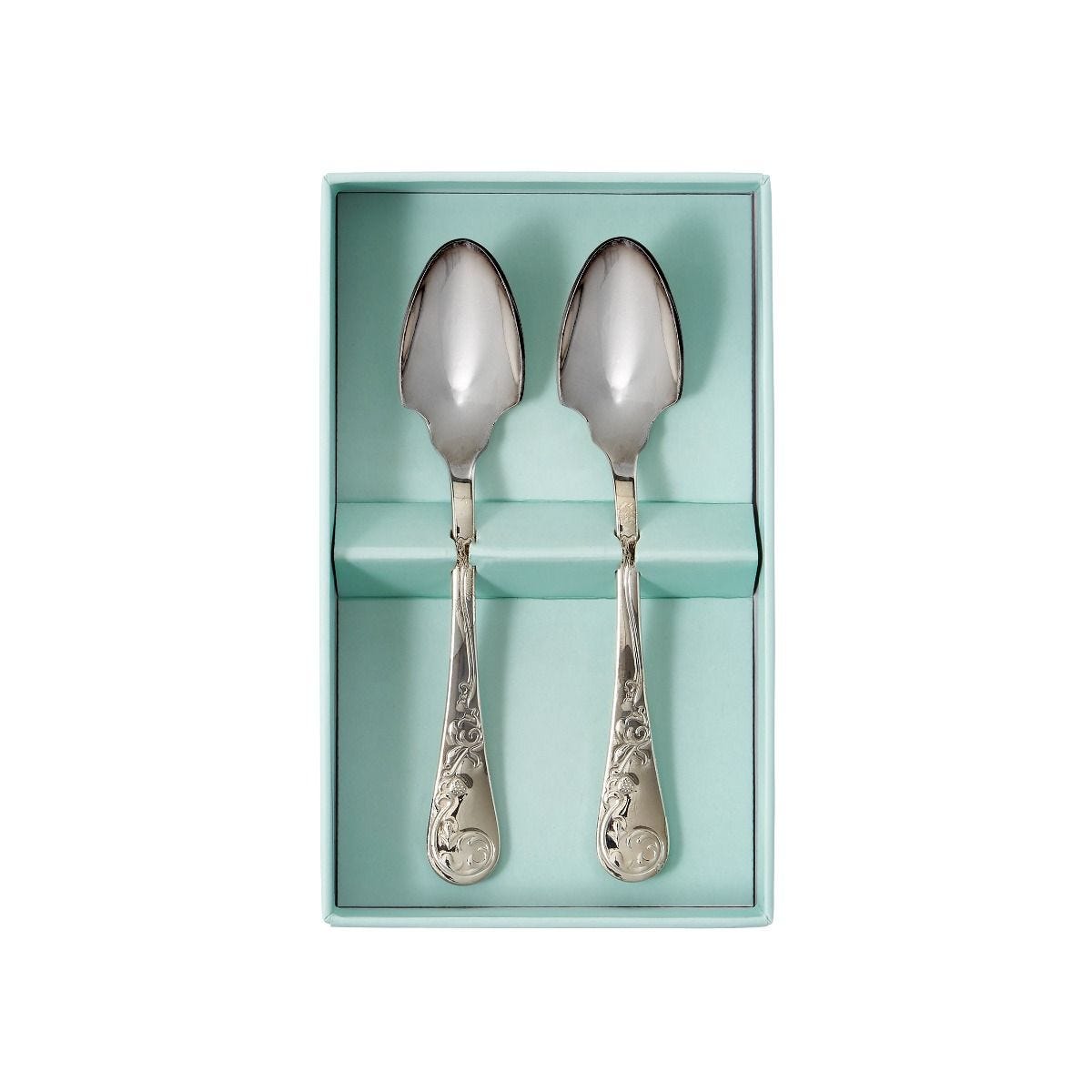 Fortnum & Mason silver-plated preserve spoons set of 2 - British product