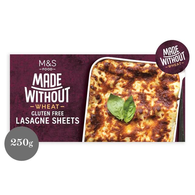 M&S Made Without Lasagne Sheets   250g GOODS M&S   