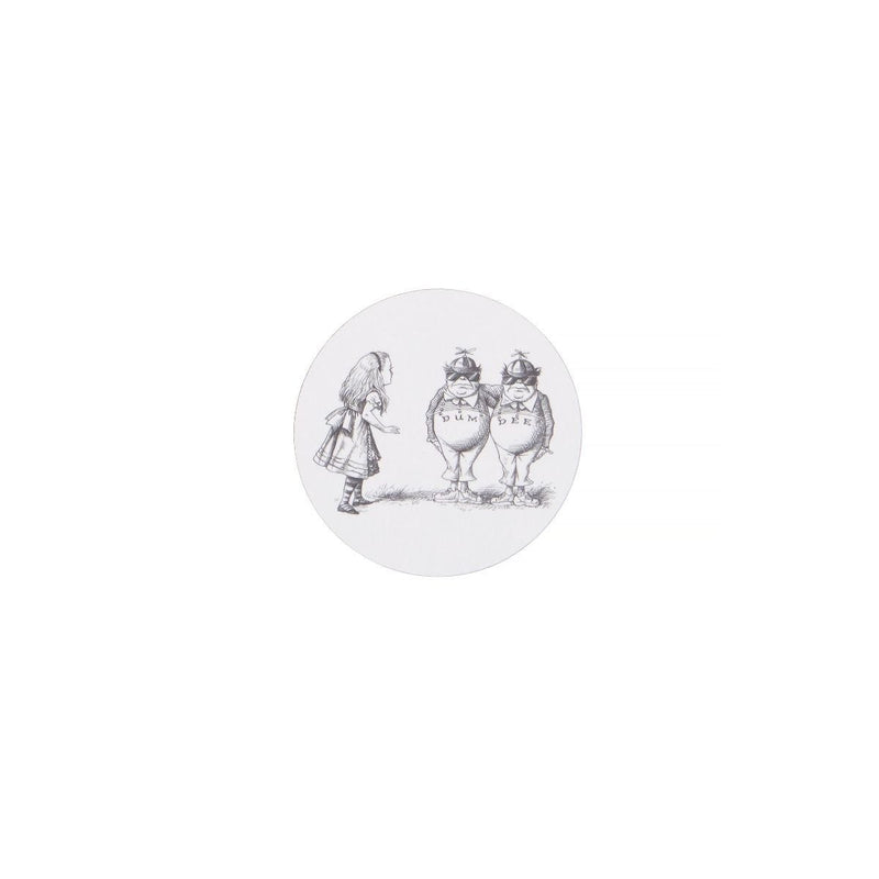 Rory Dobner Alice in Wonderland coasters set of 4 (British brand)