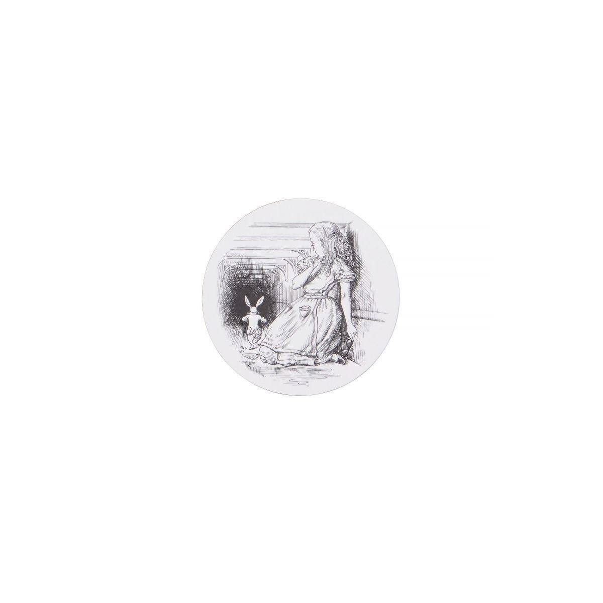 Rory Dobner Alice in Wonderland coasters set of 4 (British brand)