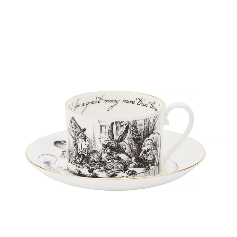 Rory Dobner Alice in Wonderland teacup and saucer, imported from the UK