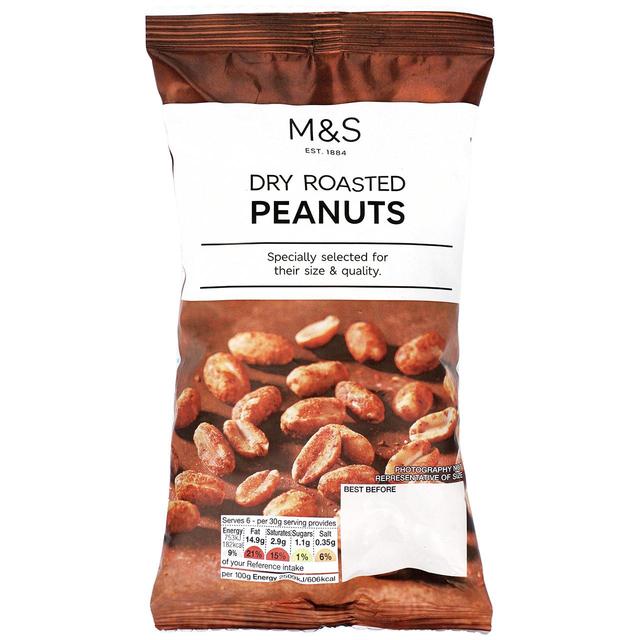 M&S Dry Roasted Peanuts   200g GOODS M&S   