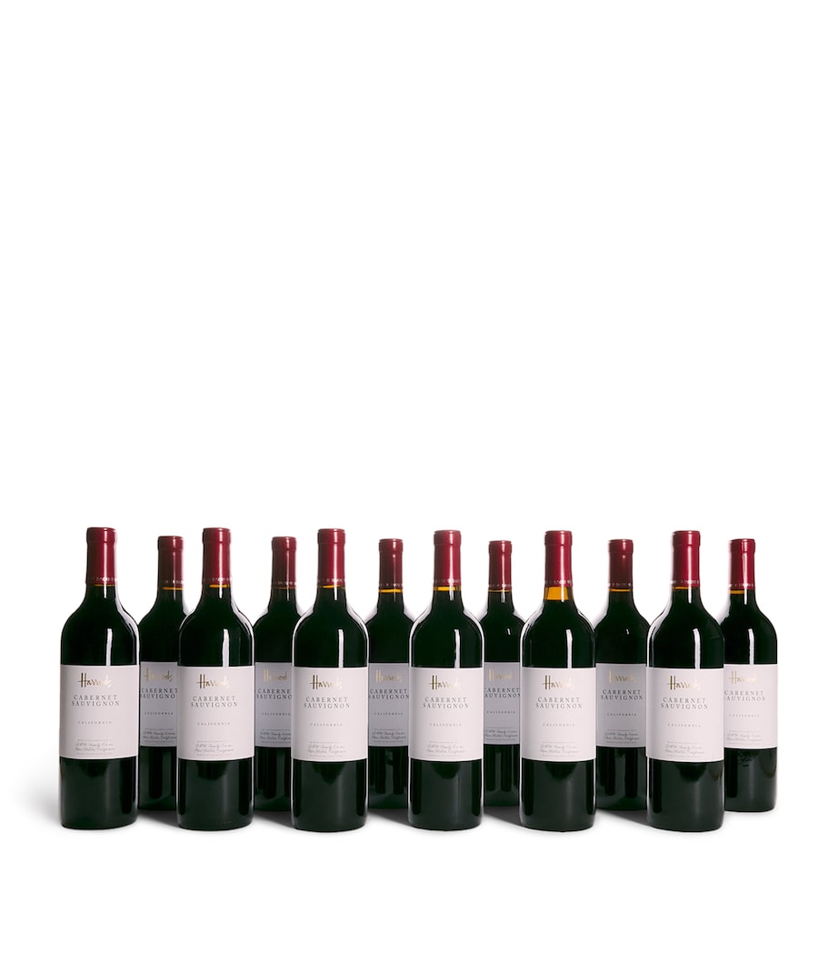 Harrods Cabernet Sauvignon Paso Robles red wine 12 bottles, UK version
