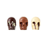 Fortnum's chocolate skulls white, milk and dark 110g, imported from the UK