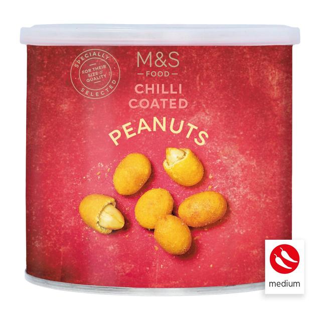 M&S Chilli Coated Peanuts   200g