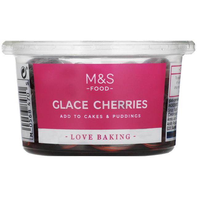 M&S Glace Cherries   200g GOODS M&S   