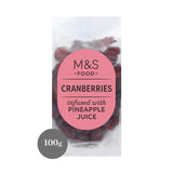 M&S Dried Cranberries   100g GOODS M&S   