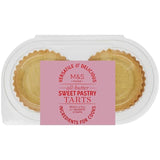 M&S All Butter Sweet Pastry Tartlets   144g GOODS M&S   