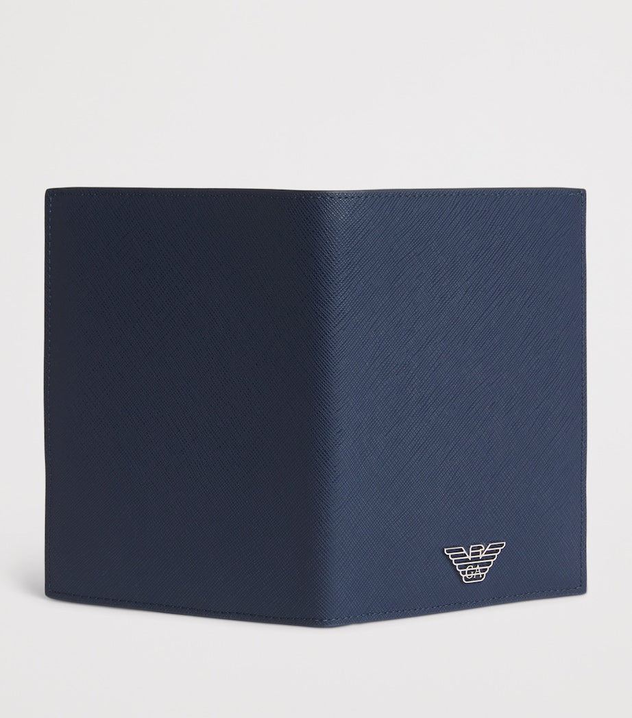 Emporio Armani leather passport holder - British product