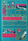 Alice in Wonderland illustrated book by Lewis Carroll MinaLima - imported from the UK