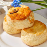 Plain scone made with wheat flour and butter, imported from the UK
