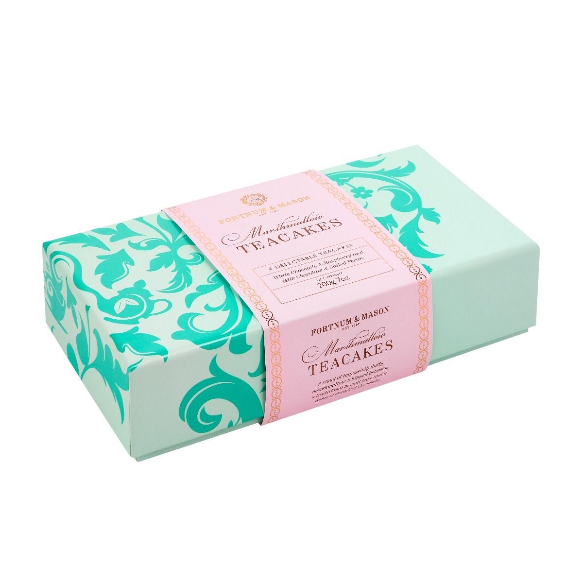 Fortnum's teacakes box of 4 with two flavours - British product