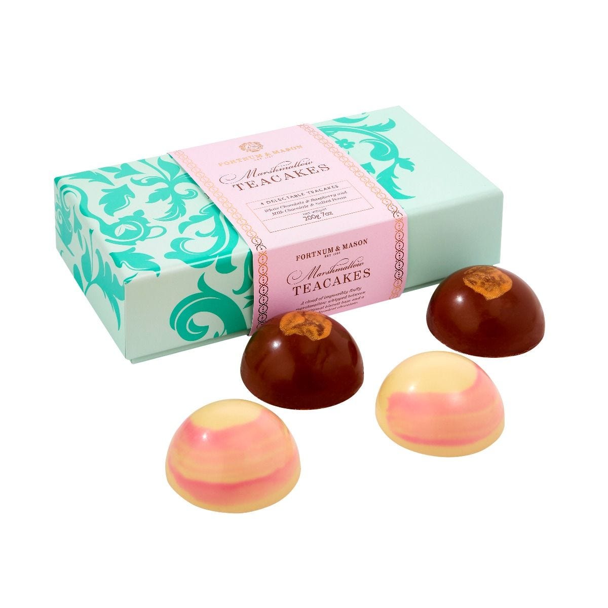 Fortnum's teacakes box of 4 with two flavours - British product