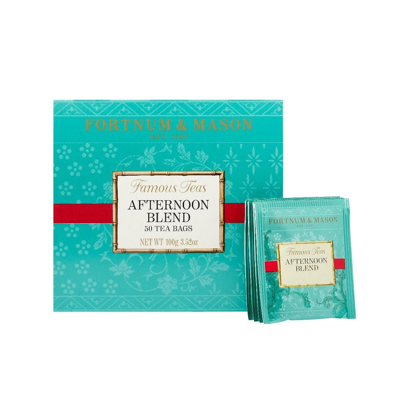 Fortnum's Afternoon Blend tea 50 tea bags 100g, British product