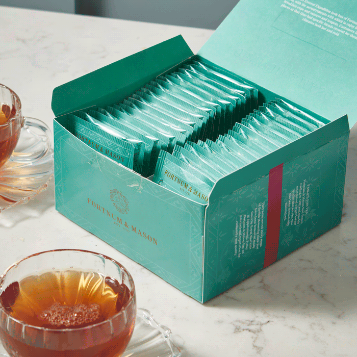 Fortnum's Countess Grey tea bags 50 count 100g, imported from the UK
