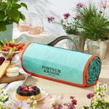 Fortnum's picnic mat in Eau de Nil, imported from the UK