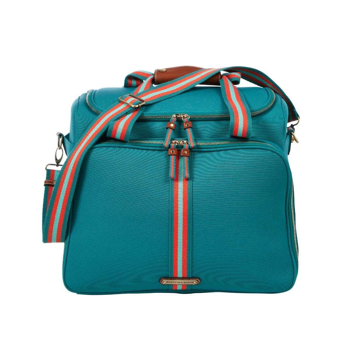 Fortnum's canvas cool bag Eau de Nil picnic carrier, UK version