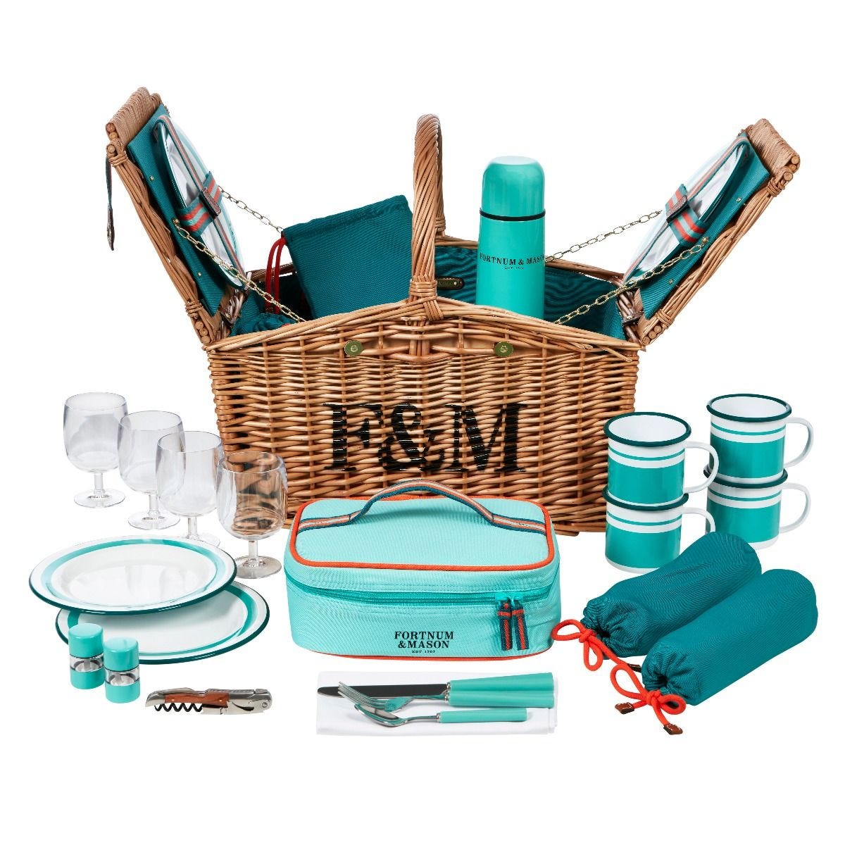 Fortnum's Huntsman picnic hamper for four - British product