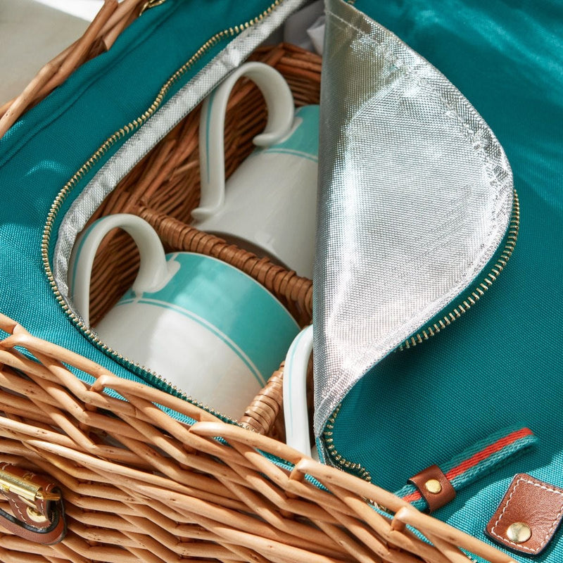 Fortnum's Stripe Picnic Hamper for four - British product