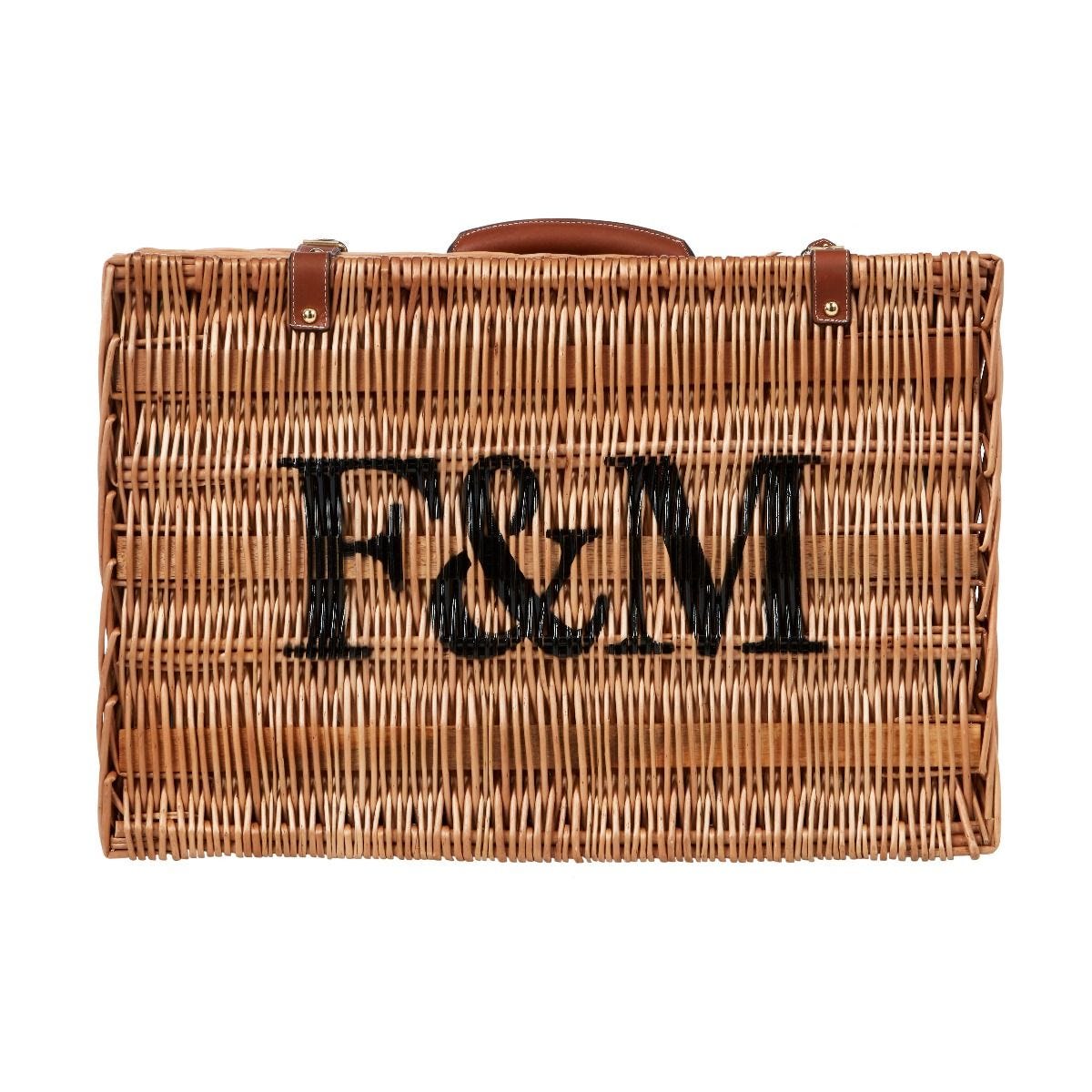 Fortnum's Camellia picnic hamper for four (British brand)