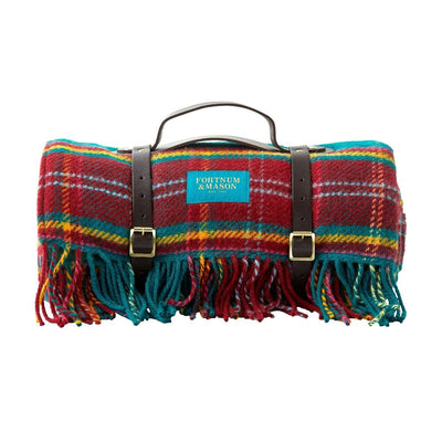 fortnum Fortnum's Tartan Waterproof Picnic Blanket 150cm x 183cm- Buy online at McGrocer