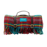 Fortnum's tartan waterproof picnic blanket 150cm x 183cm, imported from the UK