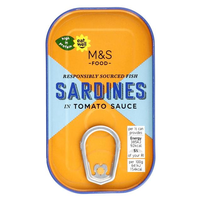 M&S Sardines in Tomato Sauce   120g GOODS M&S   