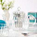 Fortnum's elegant glass teapot 2 cup, UK version