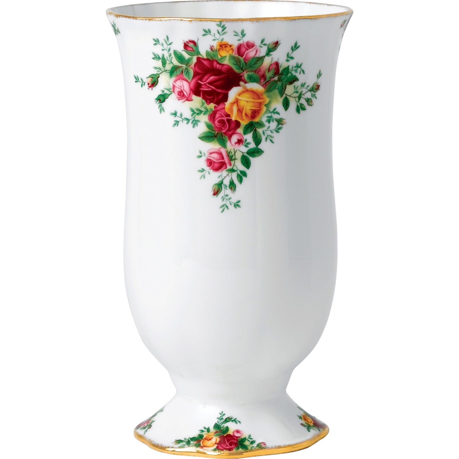 Royal Albert Old Country Roses vase 22cm - British product